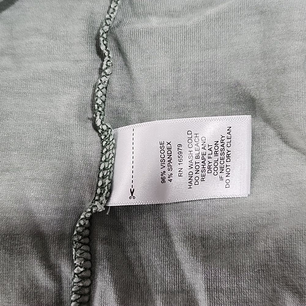 Cable & Gauge Sport Ladies T-shirt, Dusty Sage. Large. - Picture 4 of 6